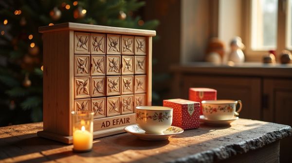 Cadeau de Noël : un calendrier de l'avent thé pour les épicuriens